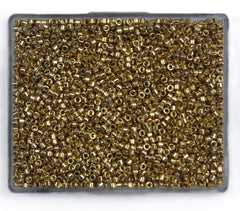 Delica Beads VSB-34DB (11/0 Dia-1.6mm Length 1.3mmhole .8mm)